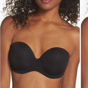 Wacoal Red Carpet Black Strapless Bra